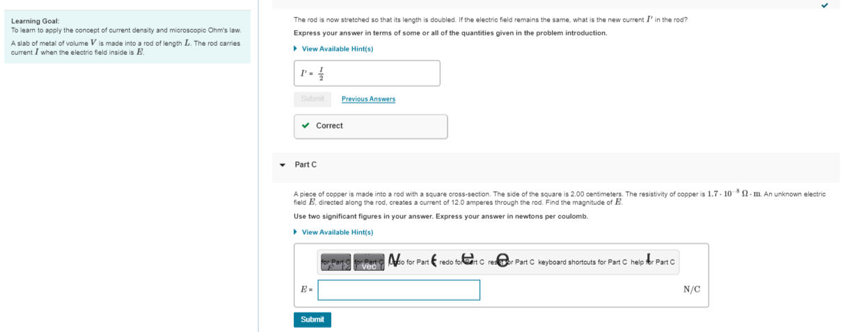 Solved Learning Goal: To learn to apply the concept of | Chegg.com