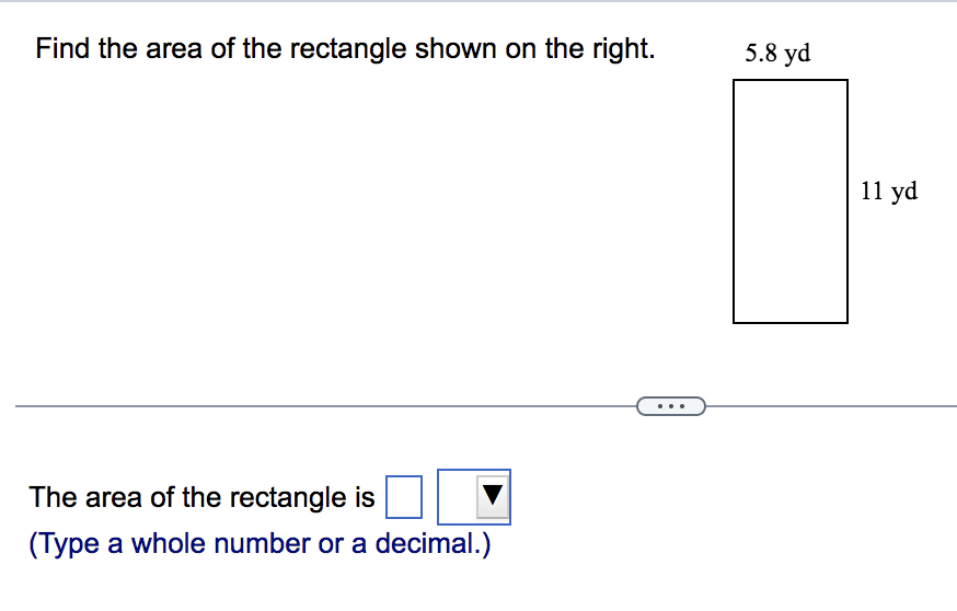 find the area of the rectangle if the perimeter is 52 cm