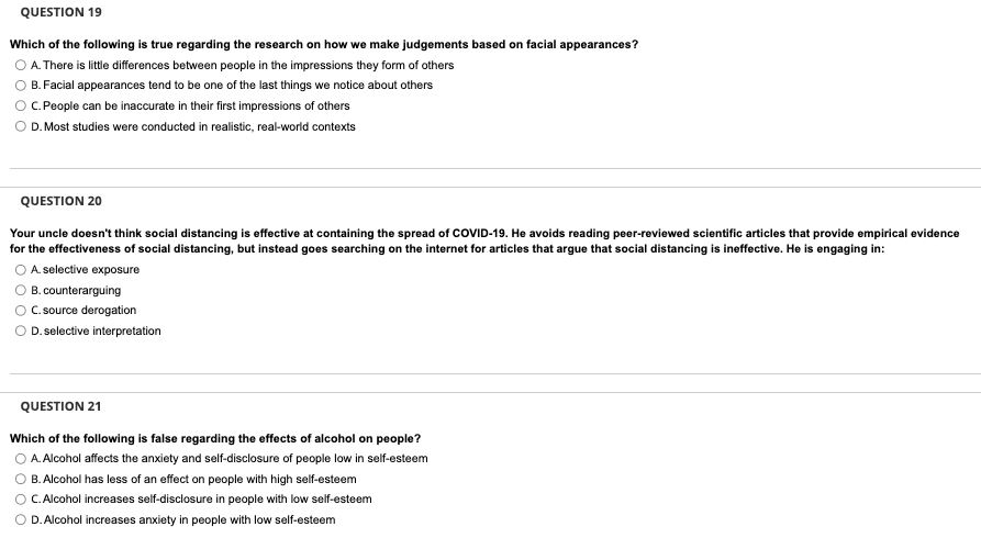 Solved Which of the following is true regarding the research | Chegg.com