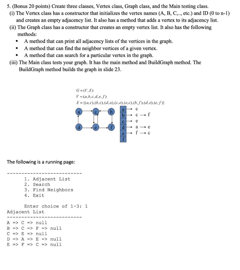 Solved In Java I Created The Three Classes And Starte Chegg Com