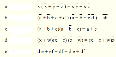 Solved 1) Verify each of the identities below using | Chegg.com