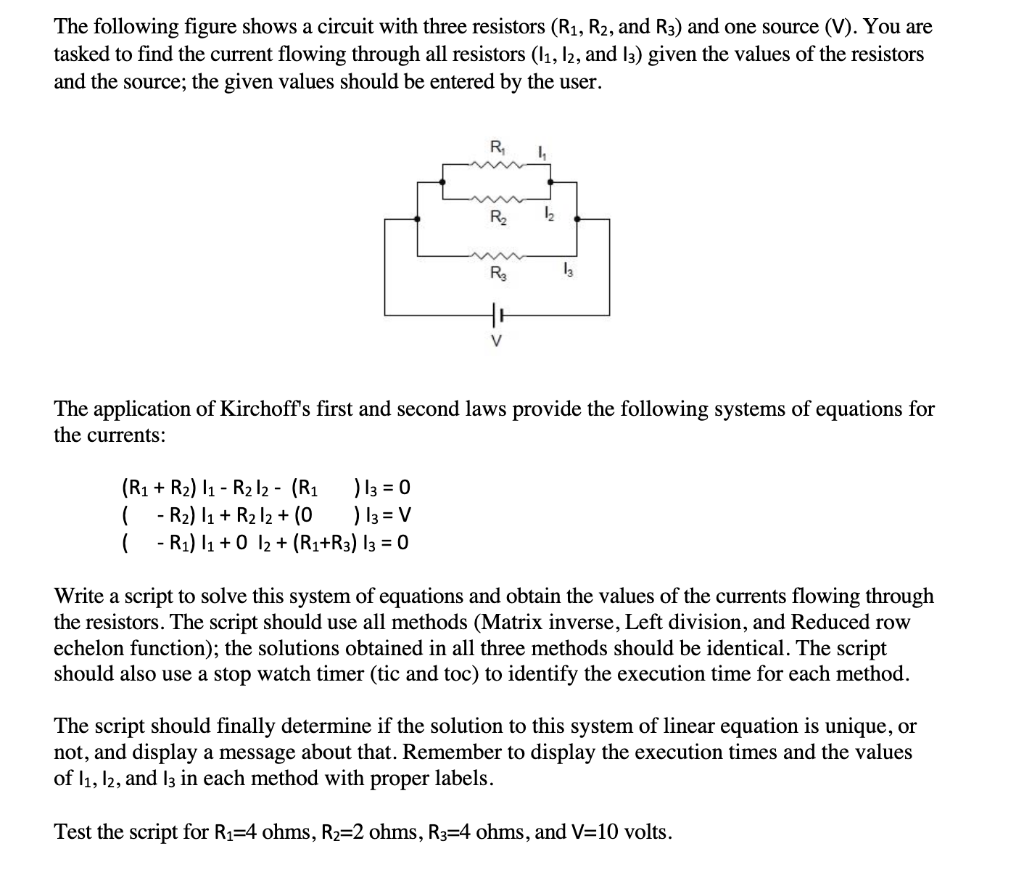 Solved The Following Figure Shows A Circuit With Three | Chegg.com