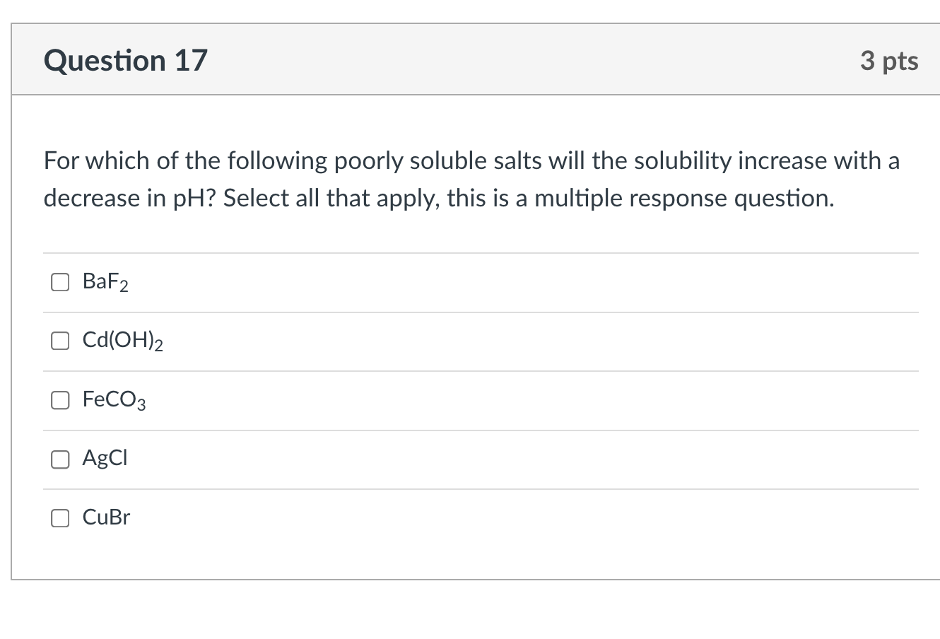 Solved Question 14 4 pts X Ksp for zinc hydroxide, Zn(OH)2,