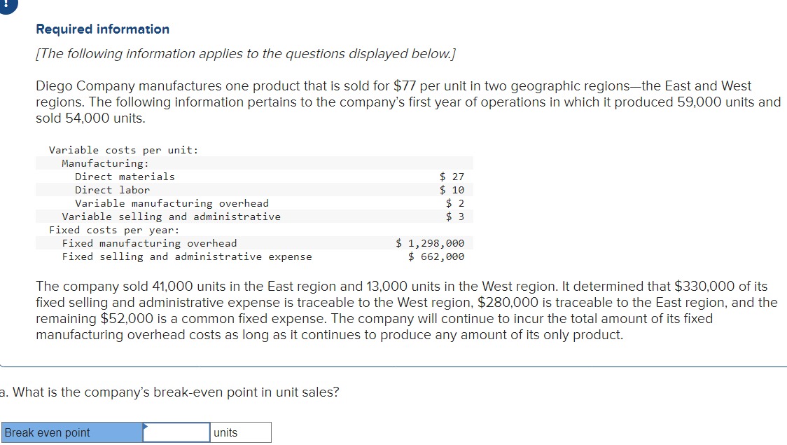 Solved Required information[The following information | Chegg.com