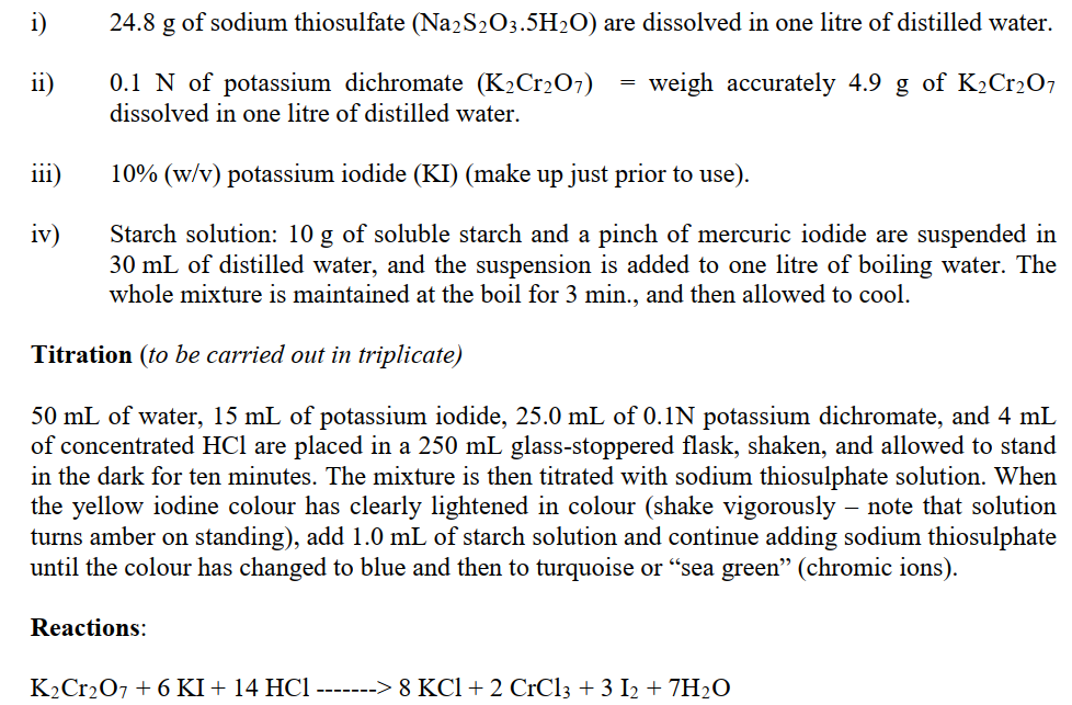 solved-how-to-calculate-the-normality-of-sodium-thiosulphate-chegg