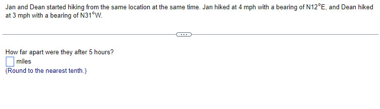 Solved Jan and Dean started hiking from the same location at | Chegg.com