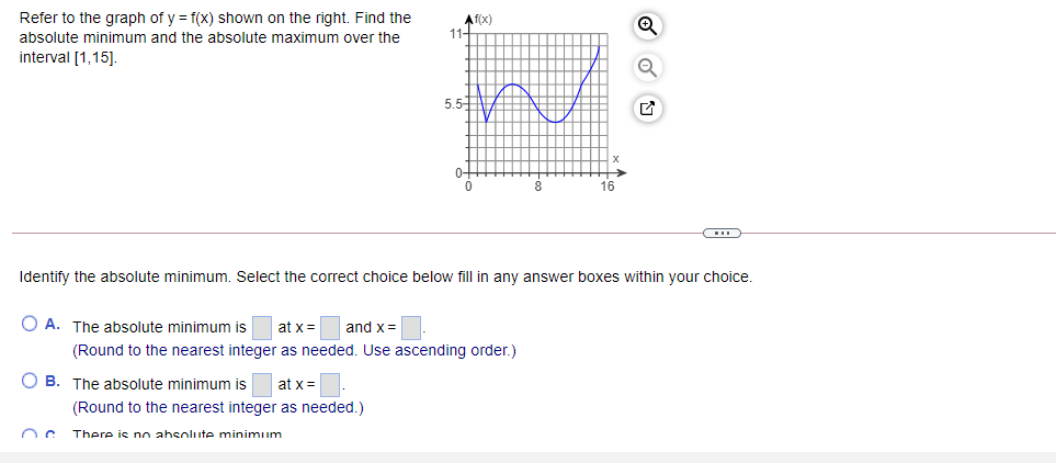Solved Refer to the graph of y = f(x) shown on the right. | Chegg.com