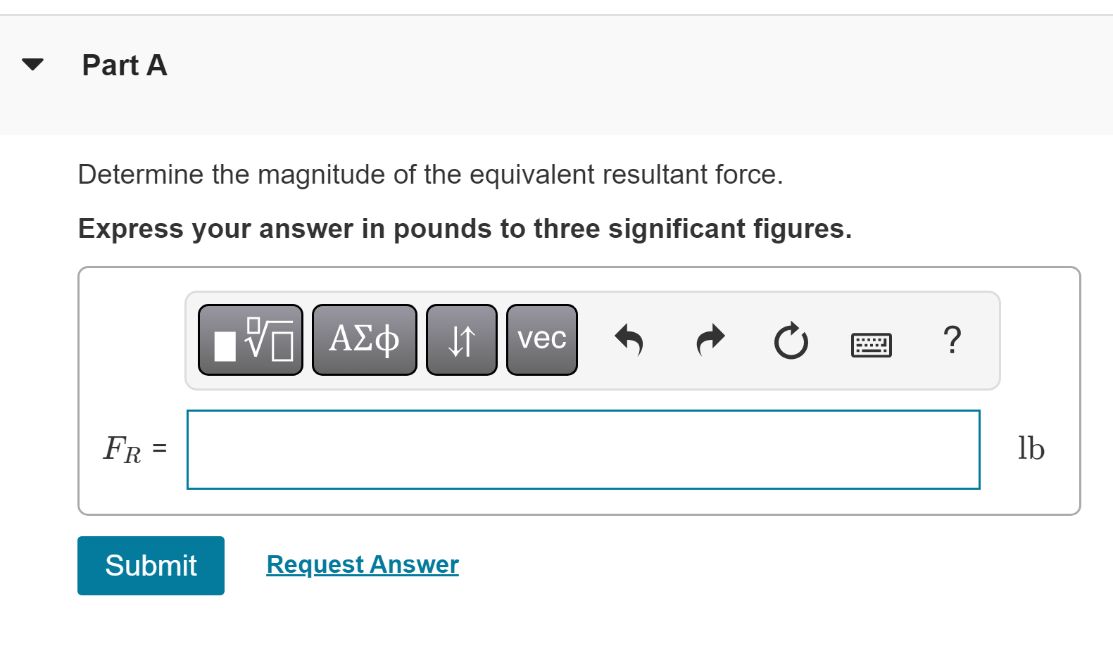 Solved Replace the loading acting on the post by an | Chegg.com