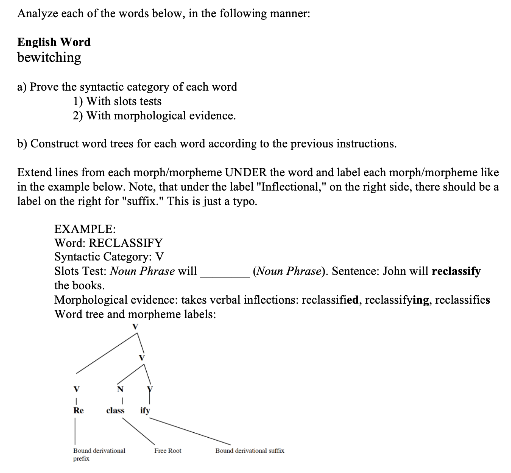 example-word-reclassify-syntactic-category-v-slots-chegg