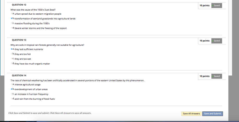 Solved QUESTION 1 10 points Saved What are the two most | Chegg.com