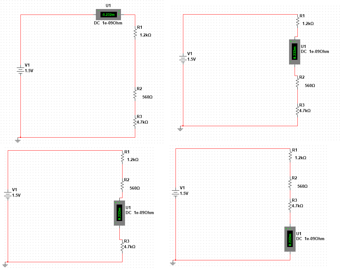 V1
-1.5V
V1
- 1.5V
U1
-0.232m
DC 1e-090hm
0.232m
LR1
R2
R1
1.2kQ
LR3
4.7kQ
1.2kQ
R2
5600
R3
34.7??
5600
U1
DC 1e-090hm
?
V1
-