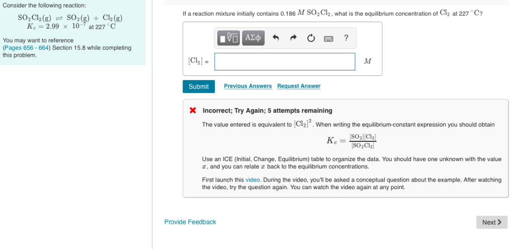Solved Consider the following reaction If a reaction mixture | Chegg.com