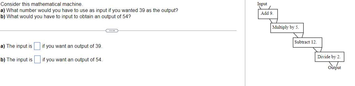 Solved Consider This Mathematical Machine. A) What Number | Chegg.com