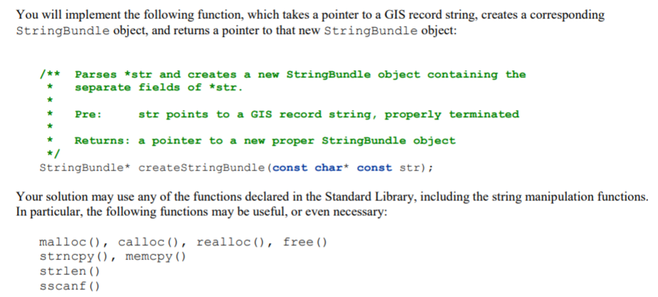 Solved Please help me code this assignment, this is a C | Chegg.com