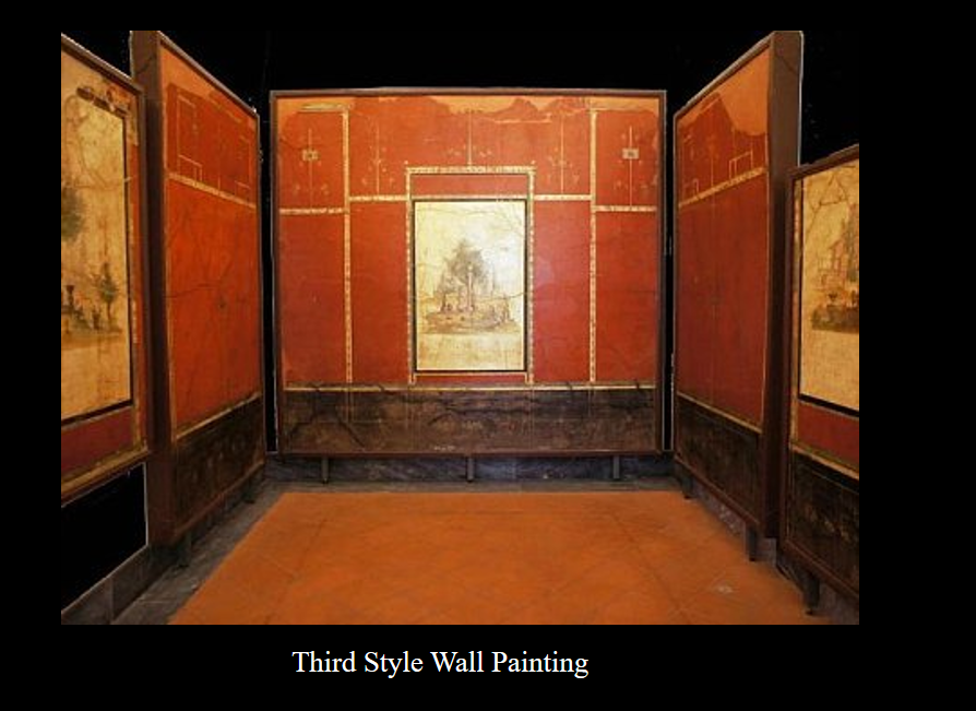 third style wall painting