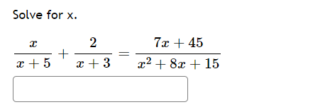 x 3 5x 2 9x 45