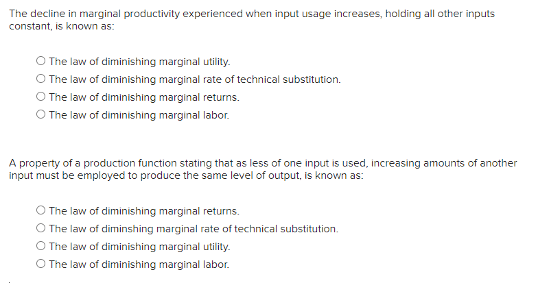 Usage Inputs