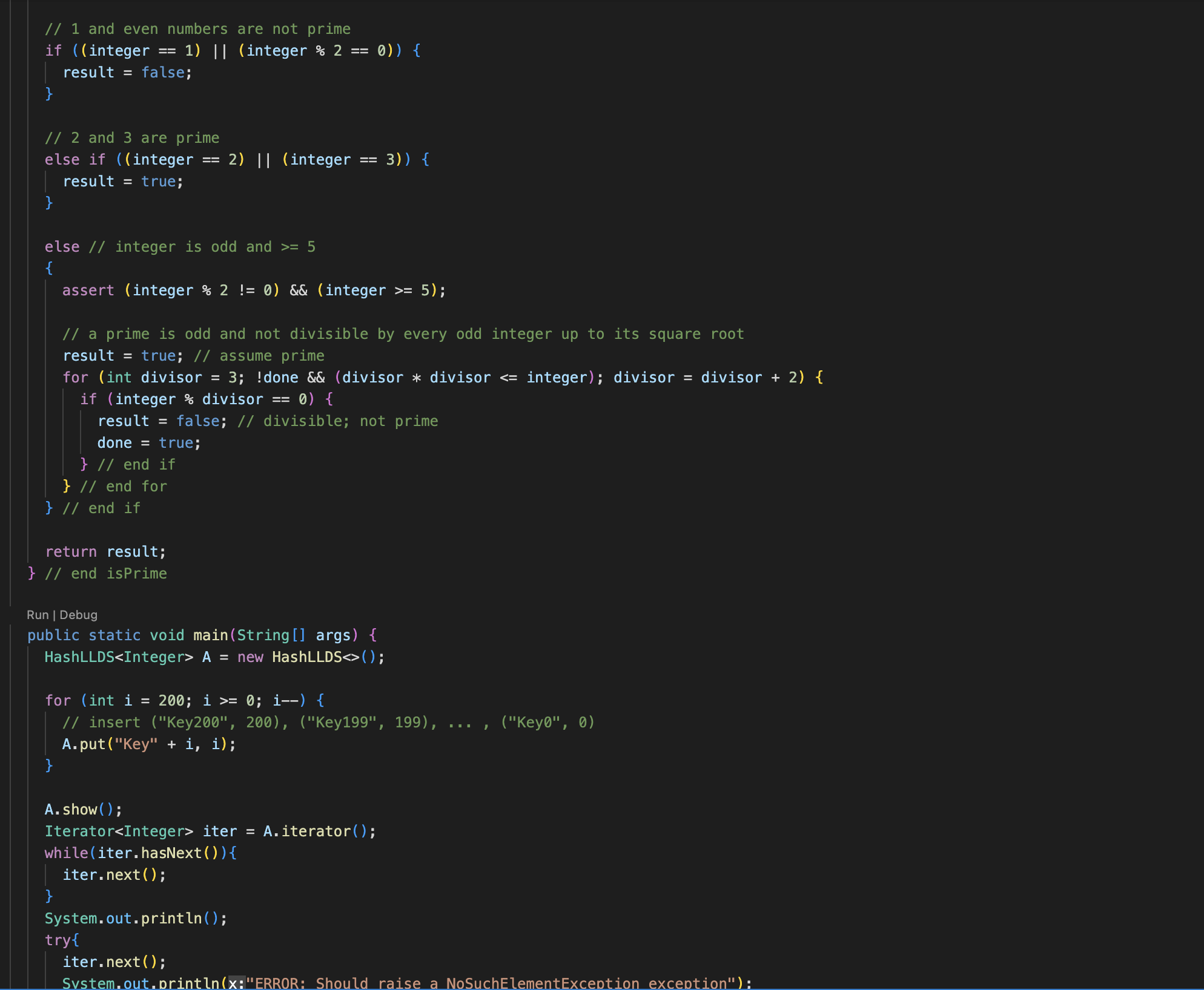 CS 0445 - Algorithms and Data Structures 1 Sherif | Chegg.com