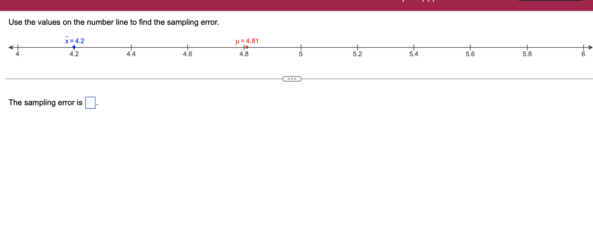 Solved Use the values on the number line to find the | Chegg.com