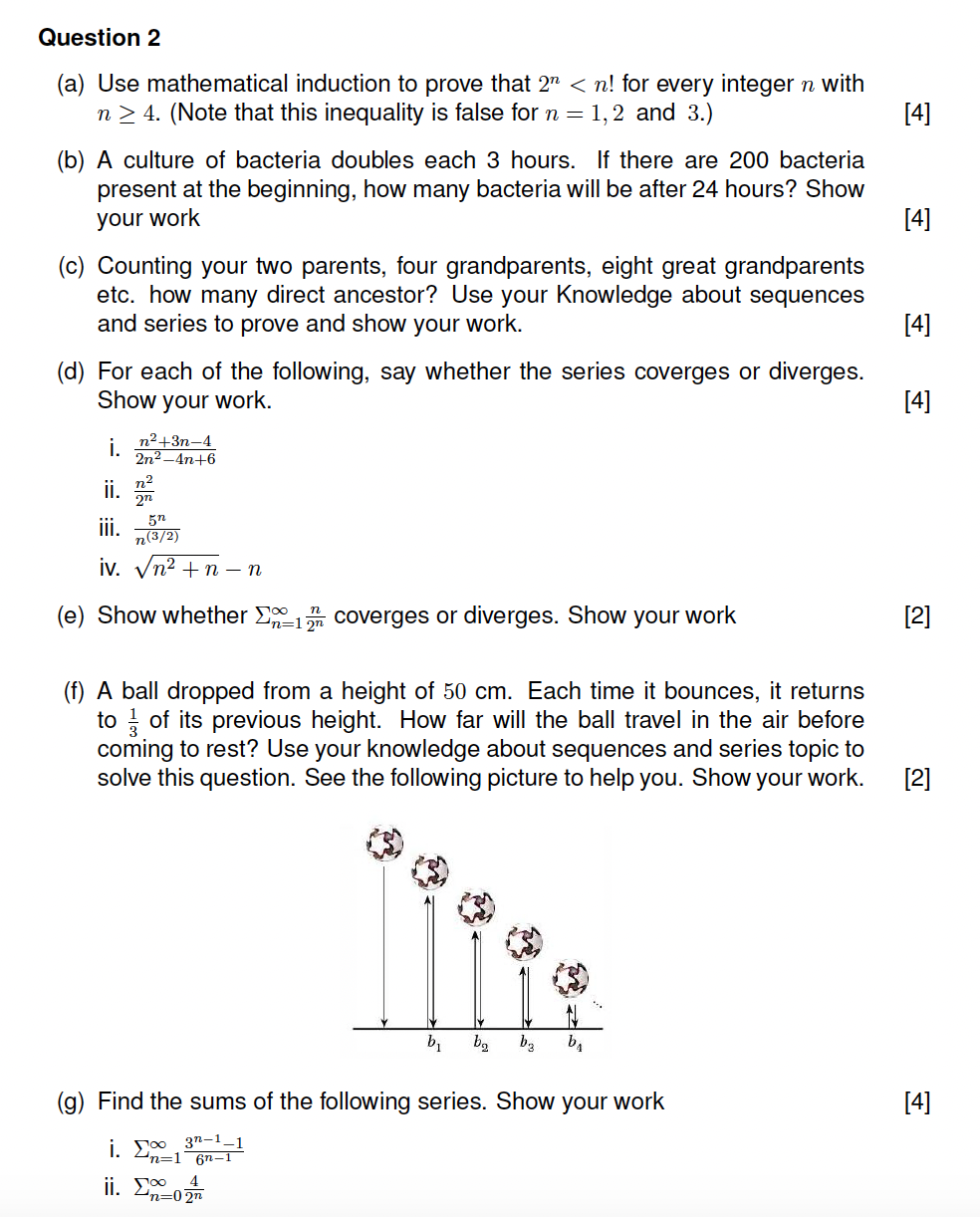 Solved n≥4. (Note that this inequality is false for n=1,2 | Chegg.com