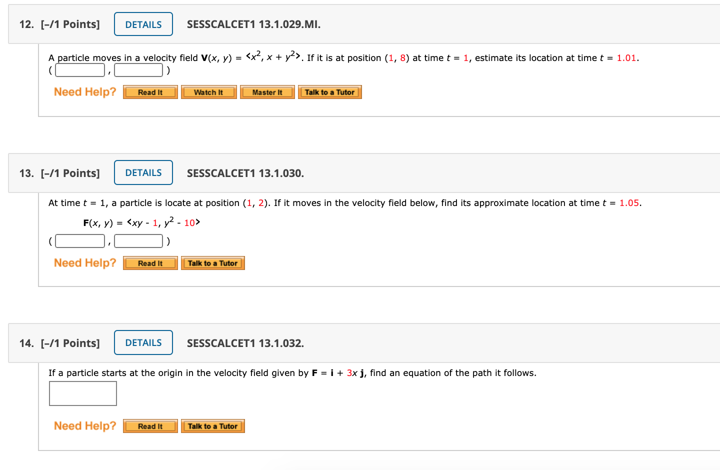 solved-a-particle-moves-in-a-velocity-field-v-x-y-x2-x-chegg