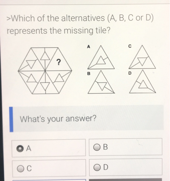 Solved >Which Of The Alternatives (A, B, C Or D) Represents | Chegg.com