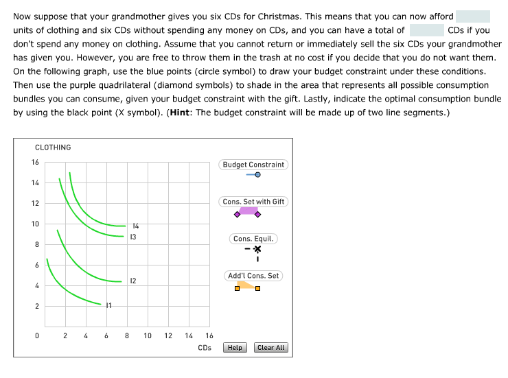 Solved 2. Economic analysis of gift giving Aa Aa After the | Chegg.com