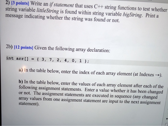 Solved 2) 13 points) Write an if statement that uses C++ | Chegg.com