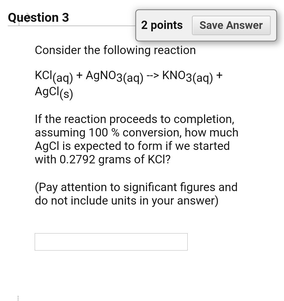 Solved Question 3 2 points Save Answer Consider the | Chegg.com