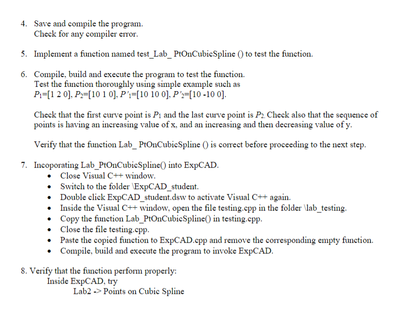 Solved Task 3: Implement a function that computes points on | Chegg.com