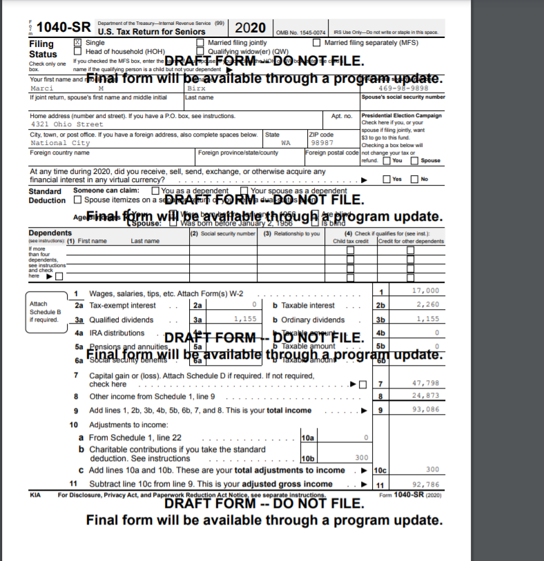 I need help on evaluating these tax return problems | Chegg.com