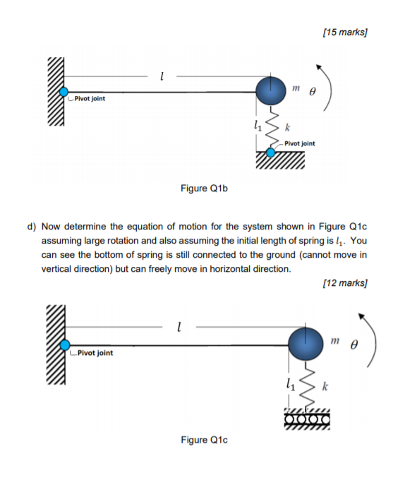 1. Consider the system shown in Figure Q1a. - a d 11 | Chegg.com