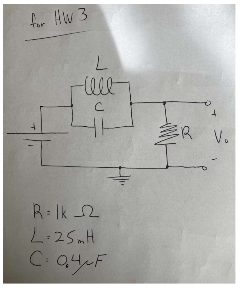 Solved I mainly need help deriving the transfer function, if | Chegg.com
