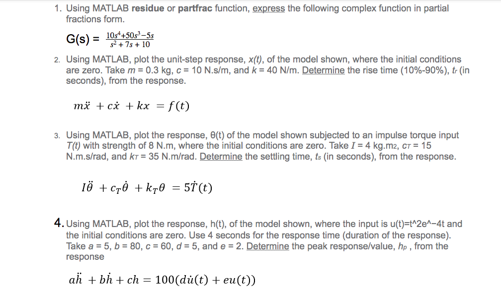 Solved I Need This In 25 Mins Please Answer All 4 No Need Chegg Com