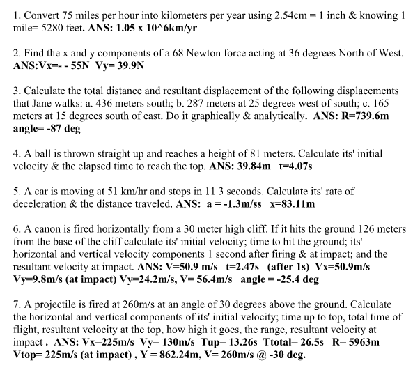 Solved The answers are provided, I just need help on steps | Chegg.com