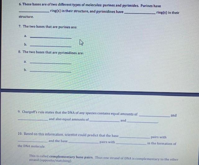 Solved 1. What do the letters DNA stand for? Cytowe DNA