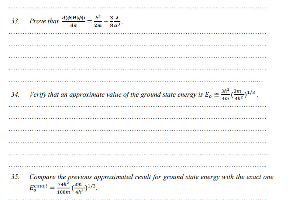 Solved Consider A Particle In One Dimensional Potential V Chegg Com