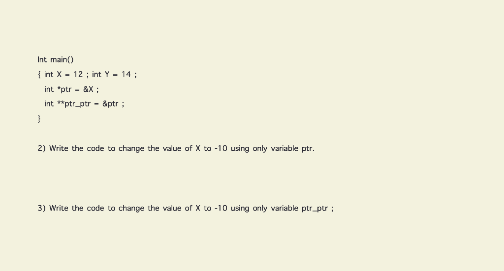 Solved Questions Consider the following program and | Chegg.com