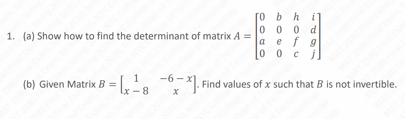 Solved il ro 0 b 0 STREET 1. (a) Show how to find the | Chegg.com