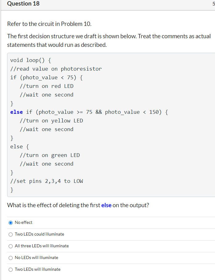 Solved Problem 10 Use the following circuit to answer the | Chegg.com