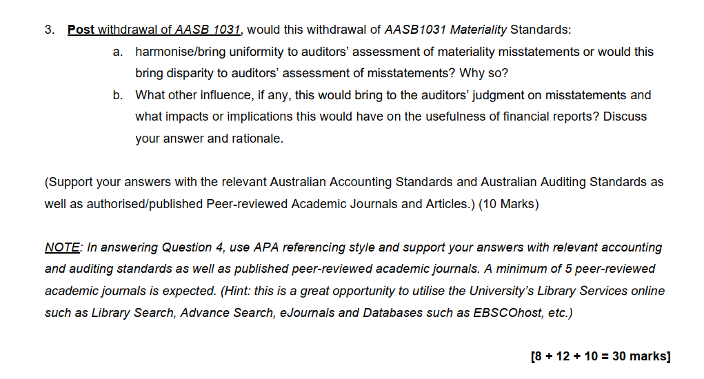 molester kul Skadelig Solved In February 2012, the Australian Accounting Standards | Chegg.com