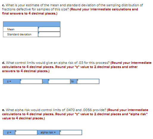 Solved c. What is your estimate of the mean and standard | Chegg.com