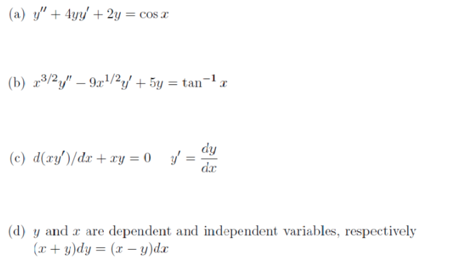 Solved Note Y Is The Dependent Variable And X Is The Ind Chegg Com