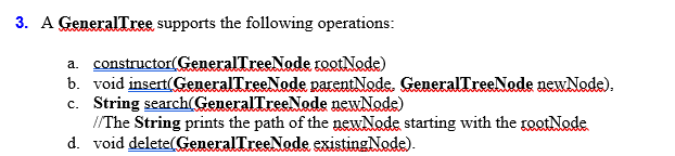 in java , Binary Search Trees, I have the following | Chegg.com