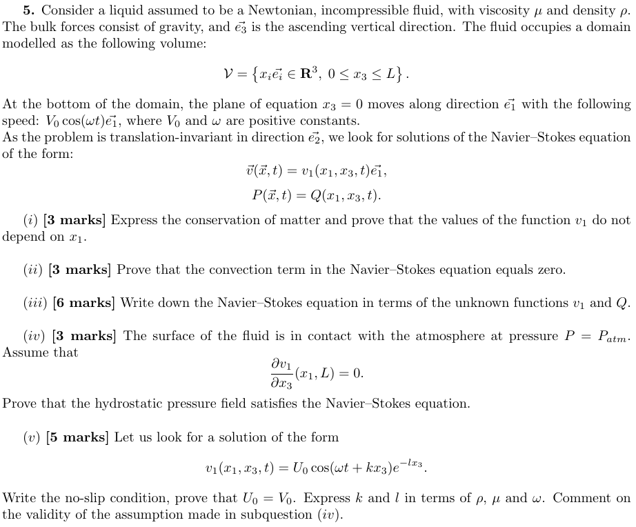 Solved CONVENTIONS. Throughout this exam paper, the | Chegg.com