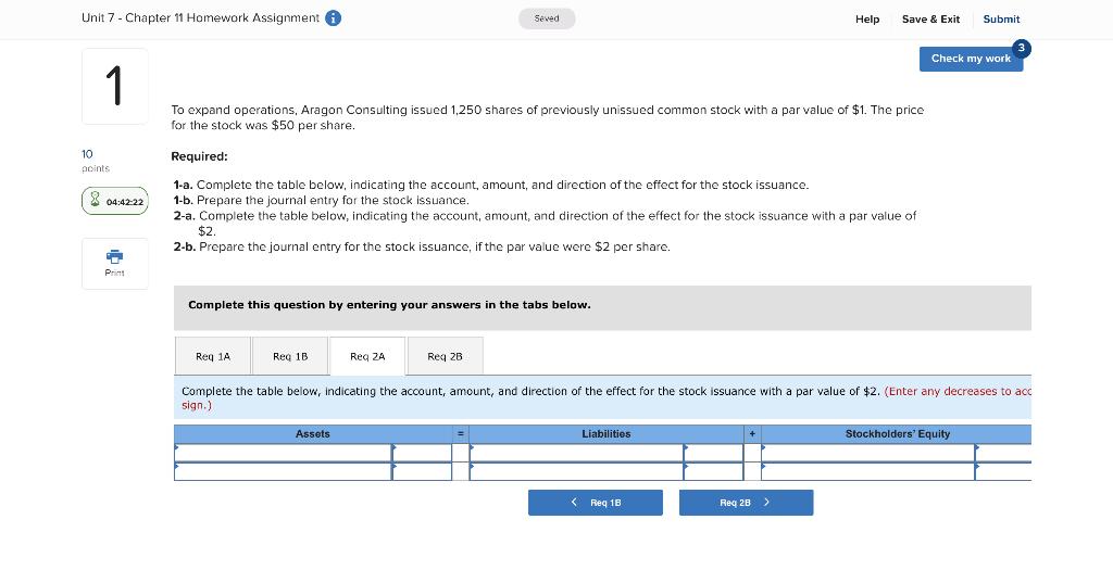 Solved Unit 7 - Chapter 11 Homework Assignment Saved Help | Chegg.com