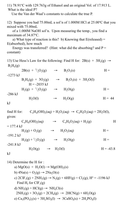 Solved: 78.91 Degree C With 129.763g Of Ethanol And An Ori... | Chegg.com