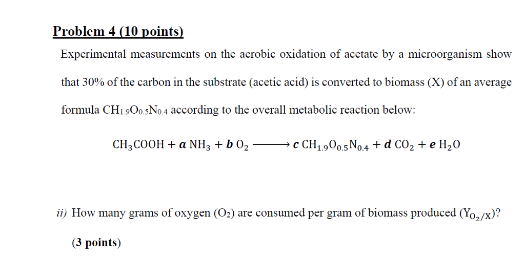 Solved Problem 4 (10 points) Experimental measurements on | Chegg.com