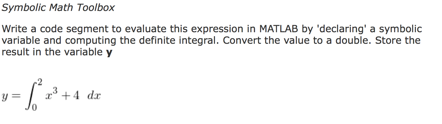 evaluate copy of matlab symbolic toolbox