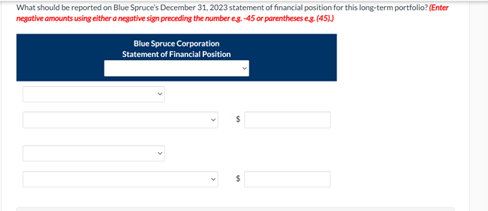 Solved Current Attempt In Progress Blue Spruce Corporation Chegg Com   Php3YG6s1